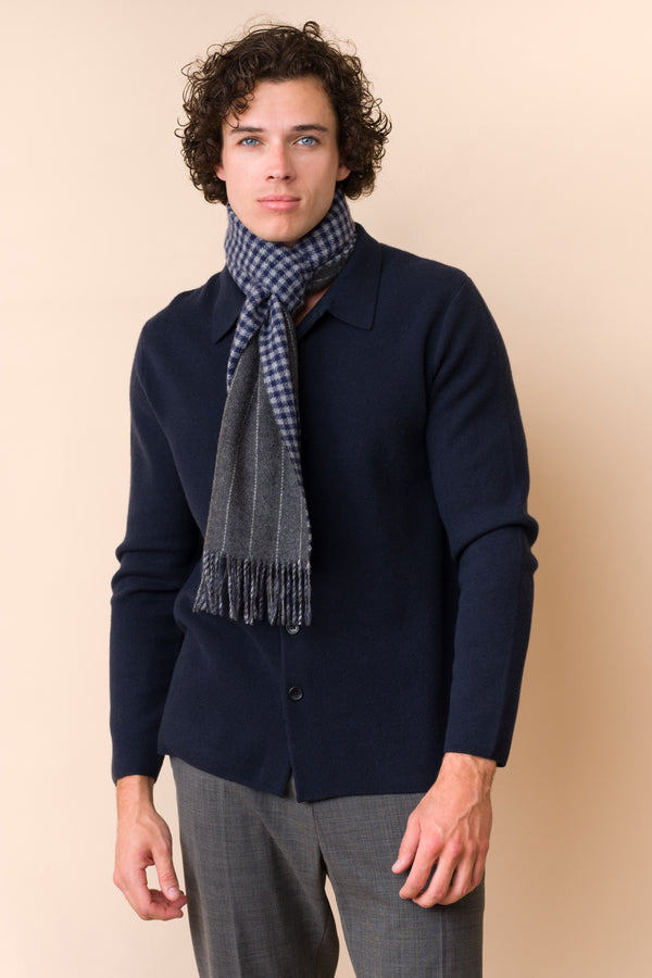 Men's Double Sided Cashmere Scarf