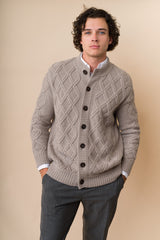 Heavy Cable Cardigan