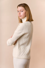 Baby Cashmere Cable Turtle Neck Sweater