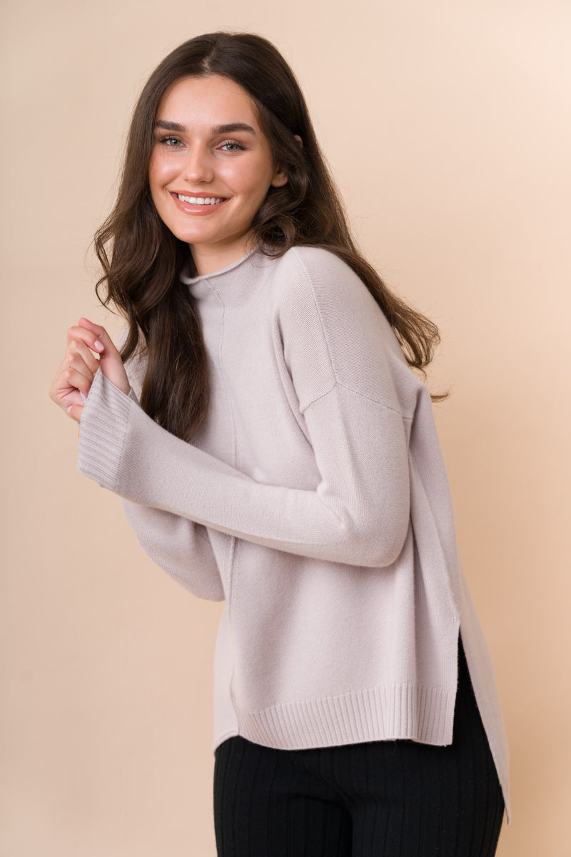 Baby Cashmere Asymmetric Sweater